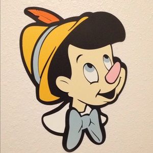 PINOCCHIO boy Paper Cricut Cutout Sign Wall Decor